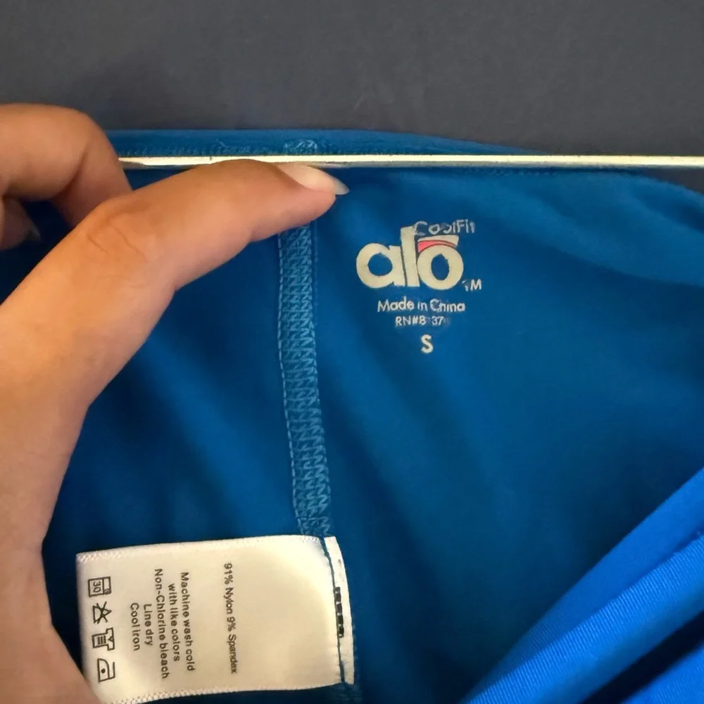 Alo Blue Athletic Skirt